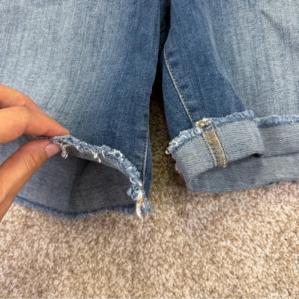 DL1961 Karlie Boyfriends Denim Shorts Women’s Size 26 W Blue Stretch - Picture 3 of 15